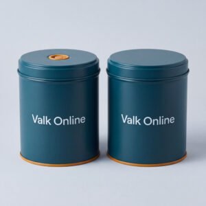 Storage Tin Set, Two 250 g Tins